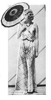 Leisurewear: Beach pyjamas, 1931