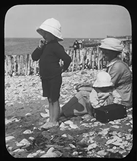 Seashells: Beach Scene 1912