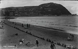 Sandcastles: Beach Scene at Minehead
