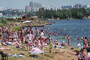 Kavashkin: Beach in Strogino