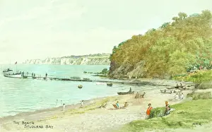 Studland: Beach at Studland Bay, Studland, Dorset
