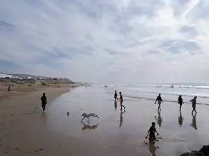 Maghreb: Beach, Tamraght, Souss-Massa, Morocco