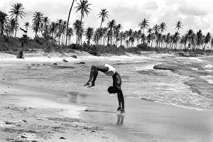 Acrobatics: Beach tumbler, West Indies