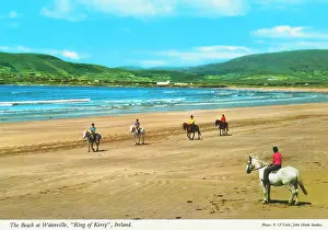 Waterville: Beach at Waterville, Ring of Kerry, Republic of Ireland