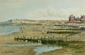 Westgate: Beach at Westgate-on-Sea, Kent