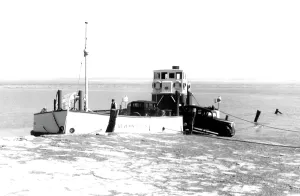 Beachley: Beachley, the Ferry c1955