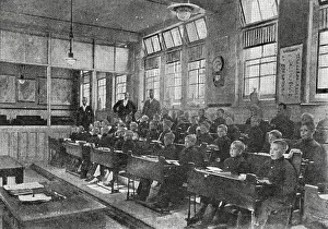 Beacon: Beacon Truant Industrial School, Lichfield - Classroom