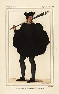 Beadle: Beadle of the University of Paris, 16th century