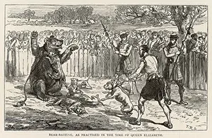 Baiting: Bear Baiting - circa 16th century