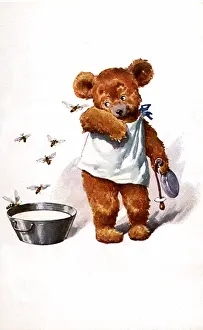 Pail: Bear, Cream, and Bees