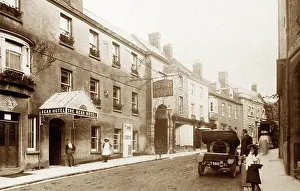 Wincanton: Bear Hotel, Wincanton early 1900's