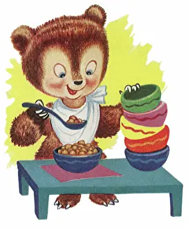 Spoonful: Bear Makes Pig of Self