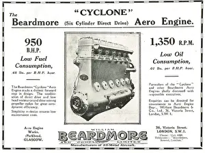 Beardmore: Beardmore Cyclone Six Cylinder Direct Drive Aero Engine