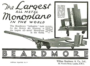 Inflexible: Beardmore Inflexible The Largest All Metal