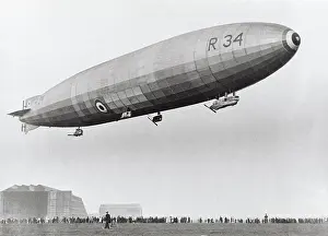 Aerostats: Beardmore R-34 Airship