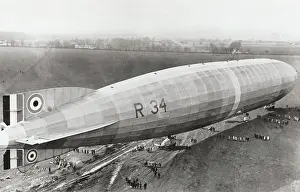Blimps: Beardmore R-34 Airship