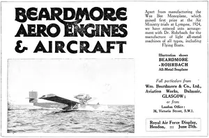 Beardmore: Beardmore-Rohrbach Seaplane 1925