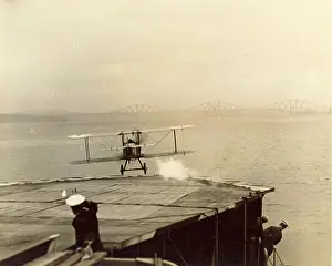 Pegasus: Beardmore WBIII (SB3D) takes-off from HMS Pegasus
