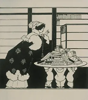 Bookstore: BEARDSLEY, Aubrey Vincent (1872-1898). Design for
