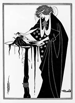 Beardsley - Salome - Head