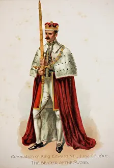 The Bearer of the Sword at the Coronation of King Edward VII