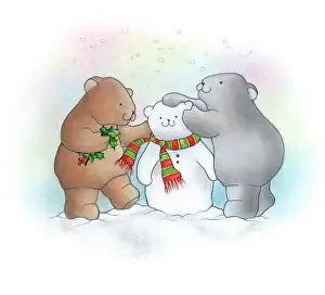 Pedley: Two bears making a snowbear