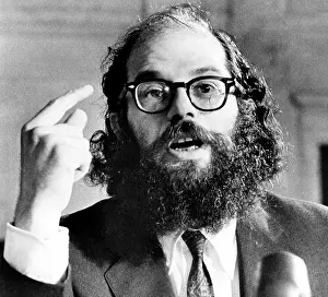 Testifies: Beat Poet Allen Ginsberg, testifies before ?