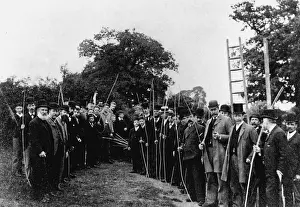 Bruce Castle Museum: Beating the Bounds - Beaters at Chitts Hill