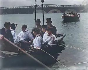 Forcolourisedpic: BEATING THE BOUNDS BOATS