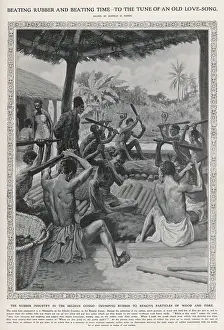 Fibre: BEATING RUBBER/CONGO