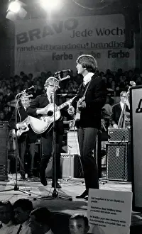 Krone: The Beatles performing in Munich, Germany