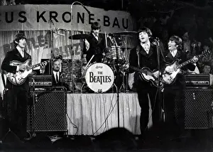 Krone: The Beatles performing in Munich, Germany