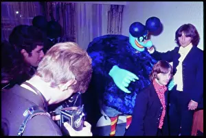 Publicising: The Beatles at PR launch of Yellow Submarine