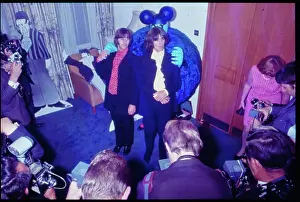 Publicising: The Beatles at PR launch of Yellow Submarine