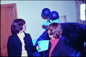 Publicising: The Beatles at PR launch of Yellow Submarine