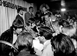Oclock: The Beatles in press conference, Munich, Germany