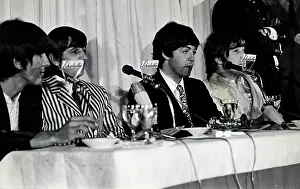 Krone: The Beatles in press conference, Munich, Germany