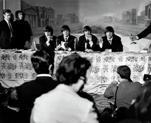 Mccartney: The Beatles press reception after receiving MBEs