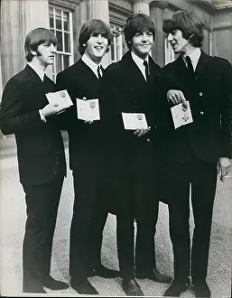 Substitute: The Beatles receive MBEs, Buckingham Palace