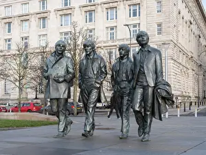 Liverpudlian: Beatles statue, Liverpool, England