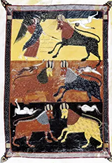 Monstrosity: Beatus of Liebana. 1047. Representation of the