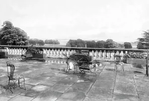 Beaumaris: Beaumaris, Baron Hill, view from Terrace 1891