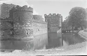 Moat: Beaumaris Castle