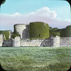 Beaumaris: Beaumaris Castle on the Isle of Anglesey in Wales