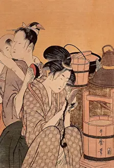 Utamaro: Beauties in the Kitchen