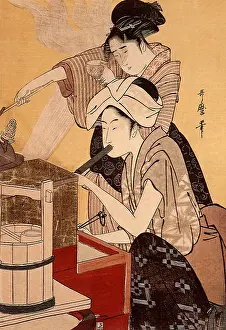 Utamaro: Beauties in the Kitchen