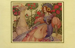 Larcombe: Beautiful medaeval lady