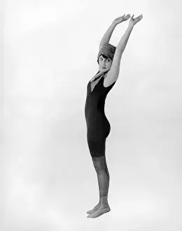 Yoga: Beautiful woman practicing yoga