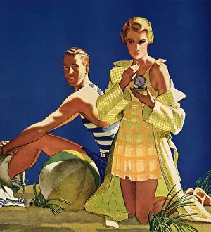 Grins: Beauty and The Beach