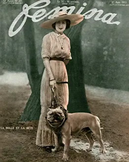 Pleated: Beauty and the Beast 1912